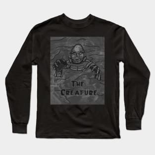 The Creature- Black and Gray Long Sleeve T-Shirt